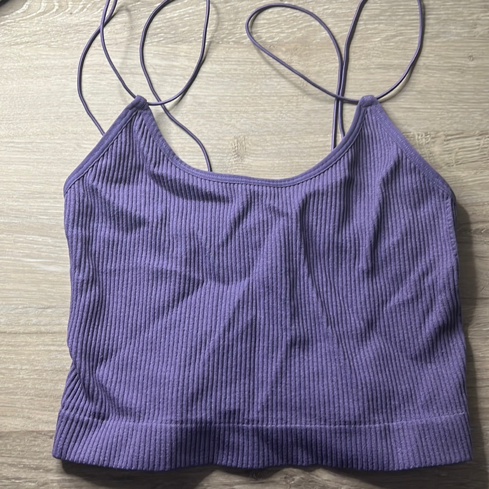 Purple tank